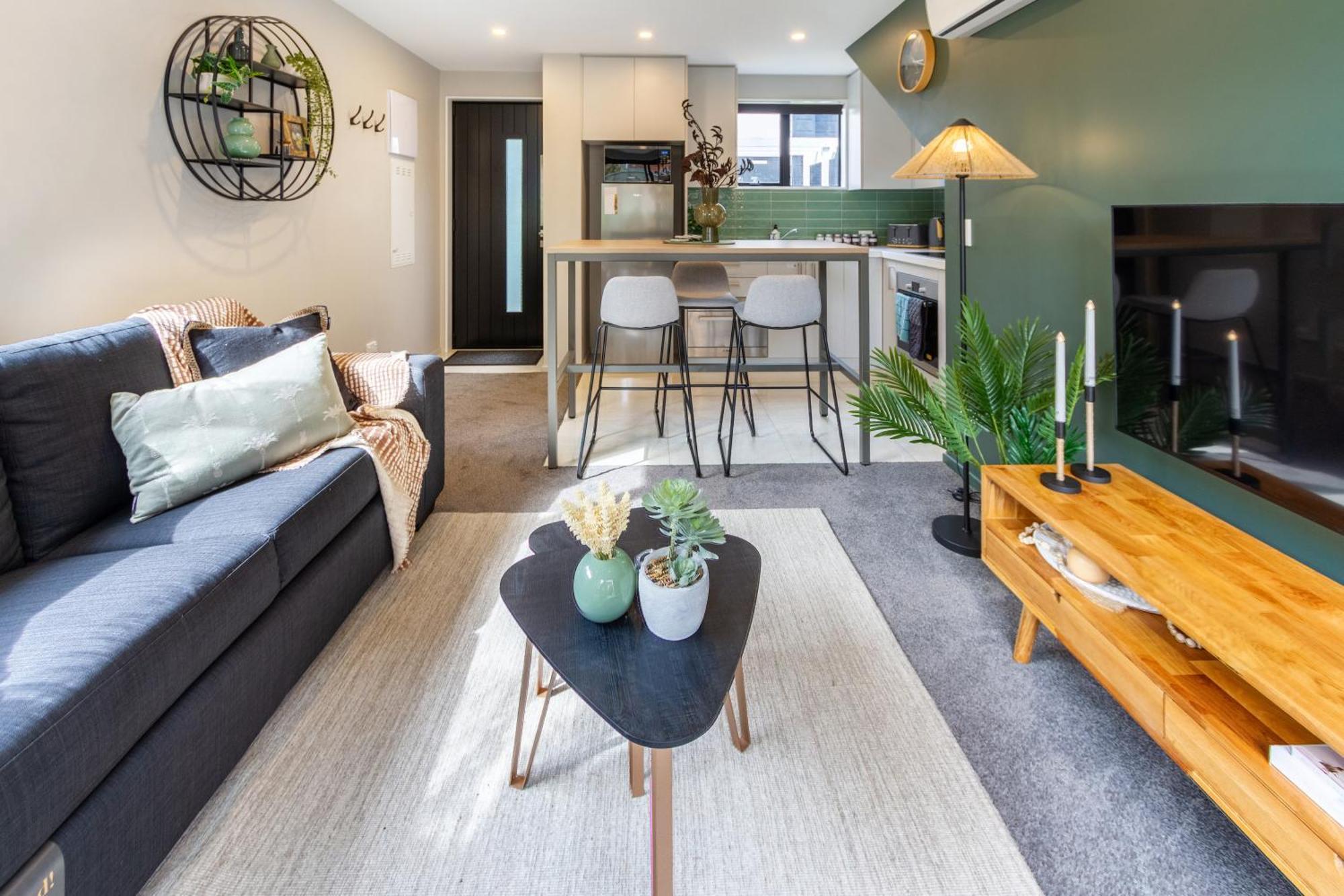 Latimer Square Luxe: 1Br W/ Sofa Bed Christchurch Buitenkant foto